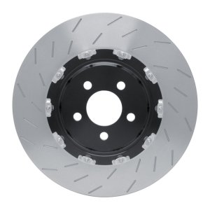 Dodge Challenger Brake Rotor (1) - Front - R1 Concepts - Hi-Carbon Alloy GEOMET Coated Rotor - Slotted - `15-`20 Dodge Challenger Brake Rotor (1) - Front - R1 Concepts - Hi-Carbon Alloy GEOMET Coated Rotor - Slotted - `15-`20